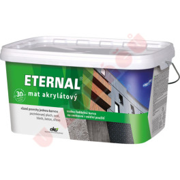 Eternal mat akrylátový  5 kg - vodou ředitelná barva pro venkovní i vnitřní použití