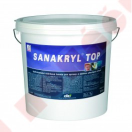 Sanakryl TOP šedý 25 kg - hydroizolační stěrková hmota 