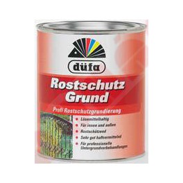 Düfa Rostschutz Grund - Antikorozní základní bezaromátová barva AZ 0,75 L