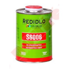 ŘEDIDLO S 6006 0,7 L - do syntetických nátěrových hmot 